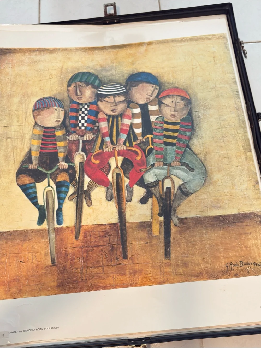 Lithography art of many